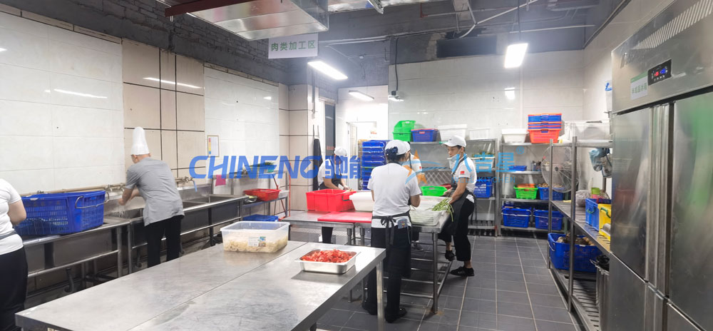 某大學(xué)第五食堂廚房工程加工區