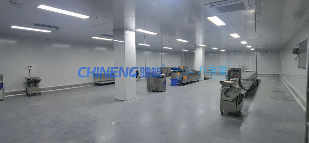 梅州中央廚房工程蔬菜加工區